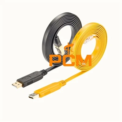 USB-A līdz RJ45 sērijveida Cisco apgāšanās kabelis