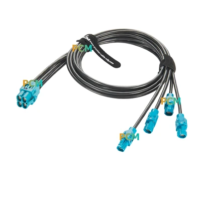 4 in 1 H-MTD Gigabit Automotive Ethernet kabelis