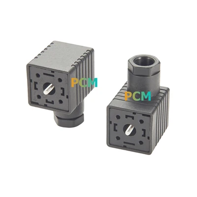 GDM 3016 DIN 43650 veido A solenoīda vārsta savienotāju