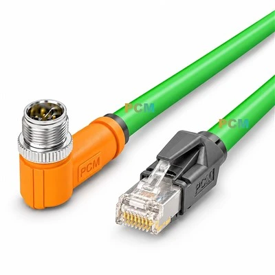 M12 X-RJ45 kabeļa kods