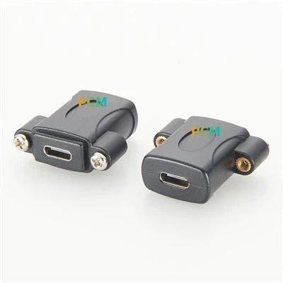 Skrūvju bloķēšana USB 3.1 tipa-C savienotājs