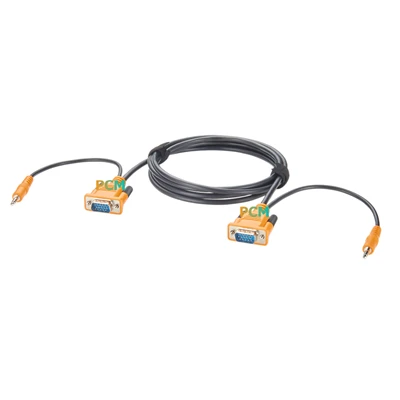 SVGA monitora kabelis ar 3,5 mm stereo audio
