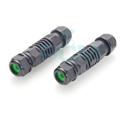IP68 RJ45 Cat5E CAT6 Inline savienotājs